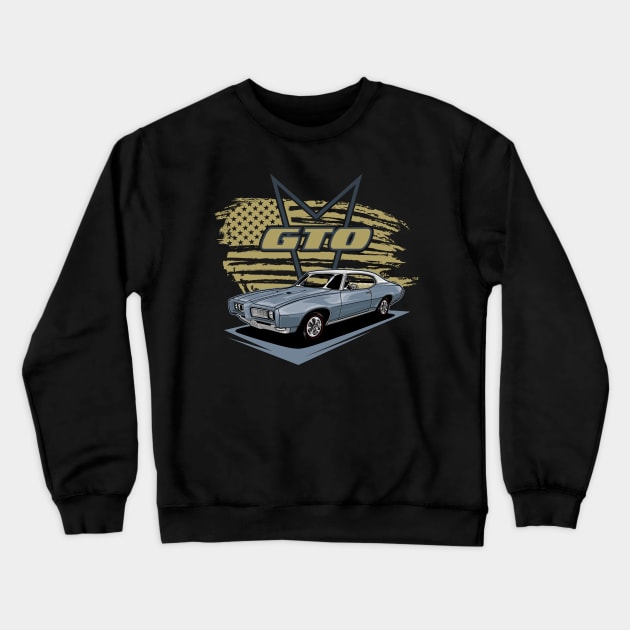 GTO 1968 Crewneck Sweatshirt by WINdesign